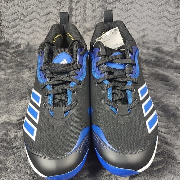 adidas Other - Adidas Icon 6 Bounce Mens Baseball Cleats Shoes Blue/Black FV9350 (NWT) Size 12